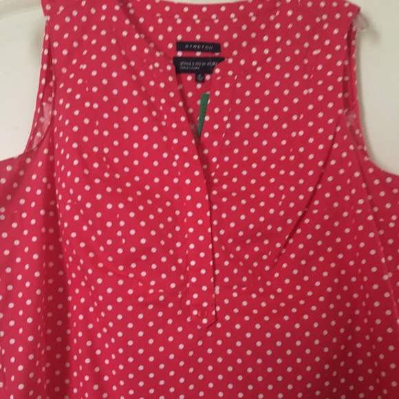Jones New York Polka Dot Top - Picture 6 of 8
